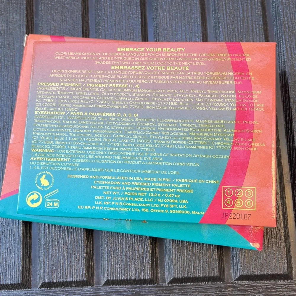 Juvia’s Place ✨ Olori 1 Eyeshadow Palette